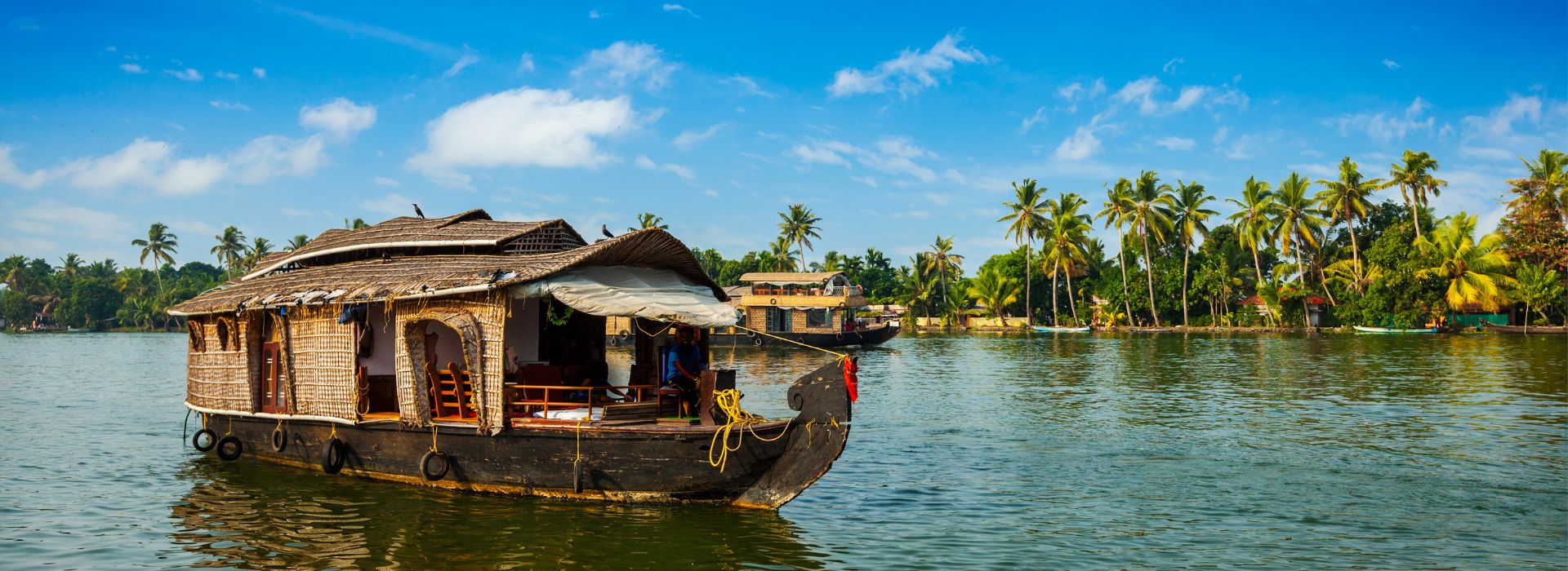 House boats tourism in Kerala
